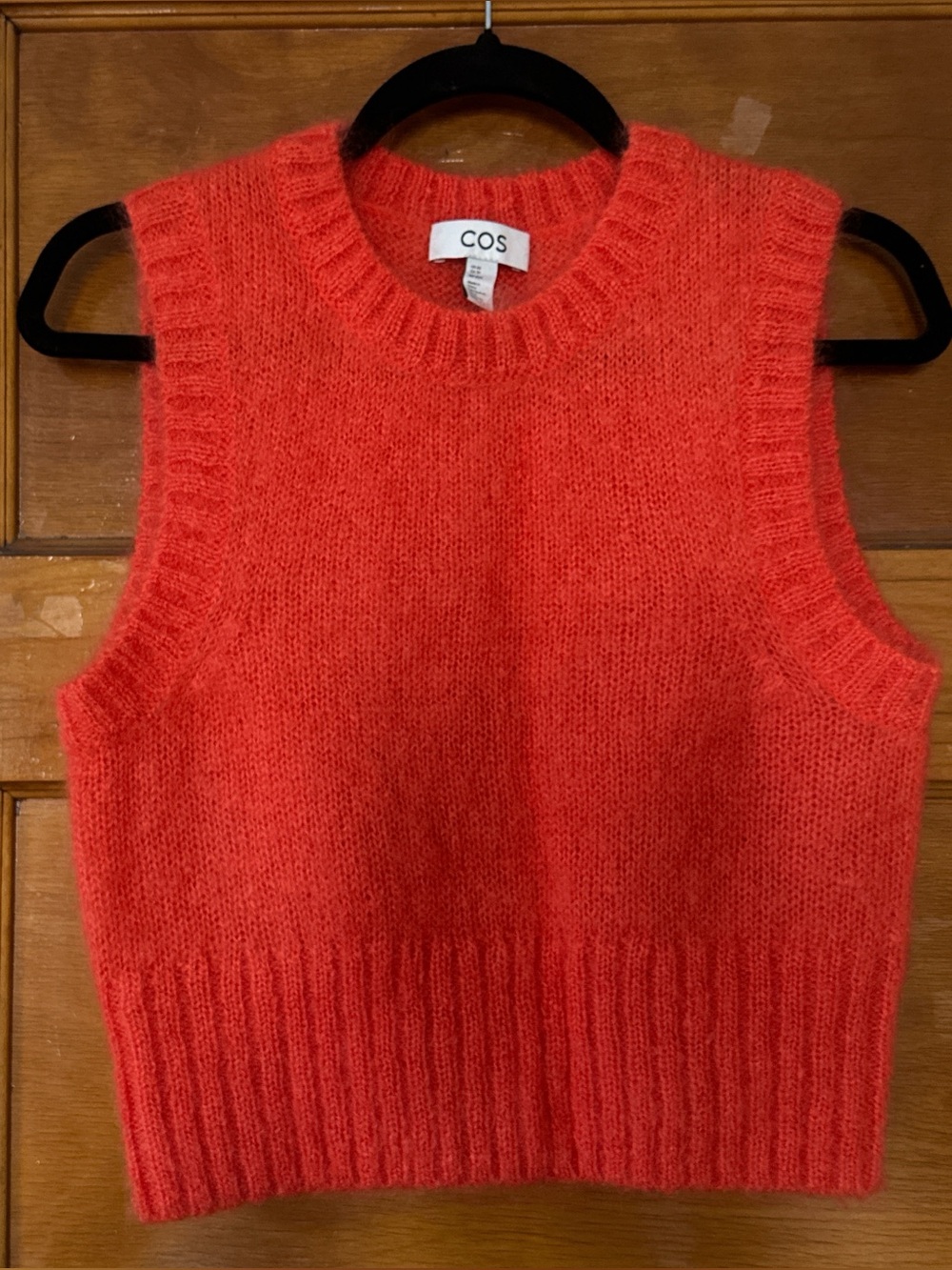 Cos size XS mohair knit sweater vest